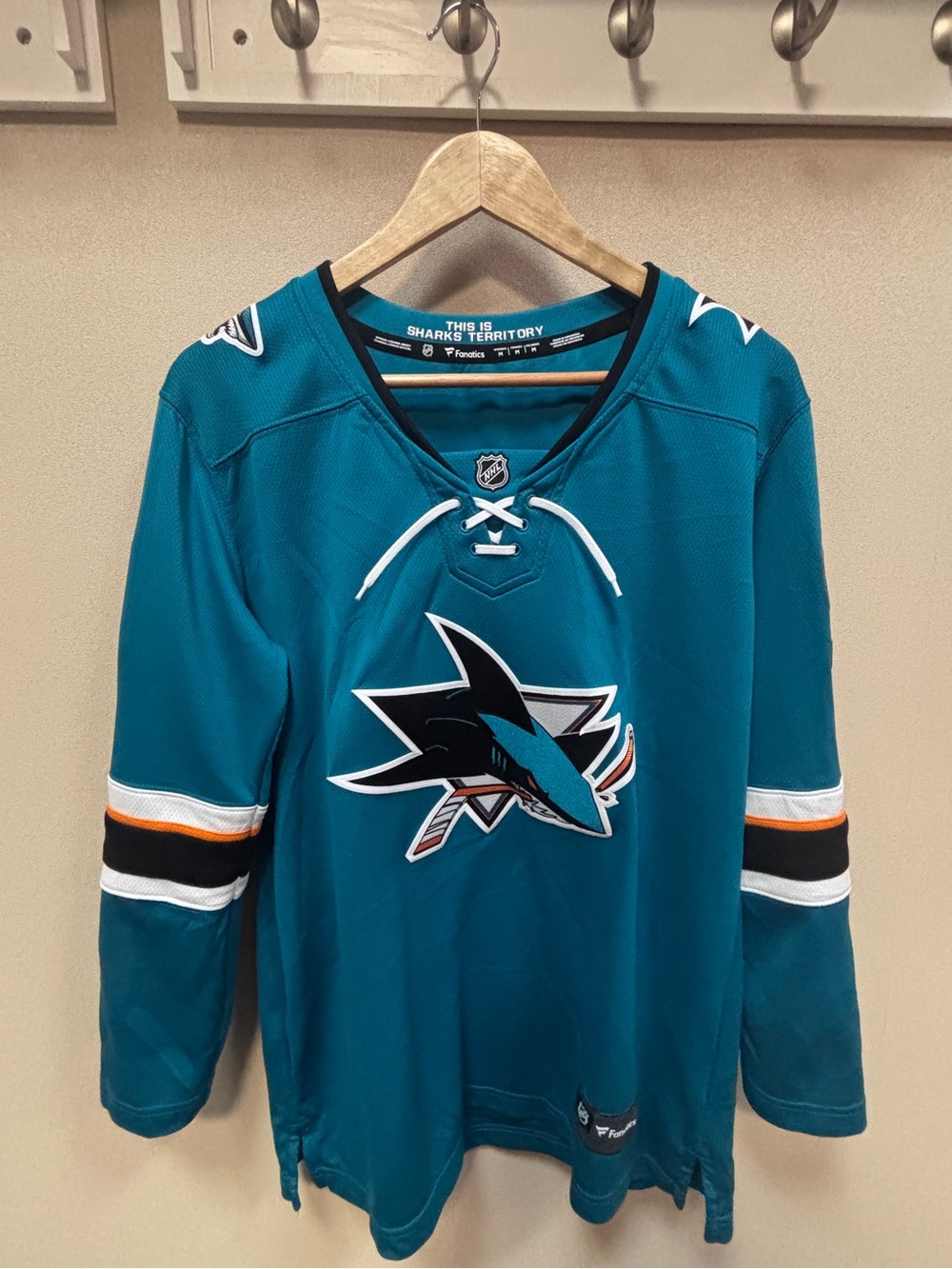 Fabletics/NHL San Jose Sharks Kane #9 Hockey Jersey